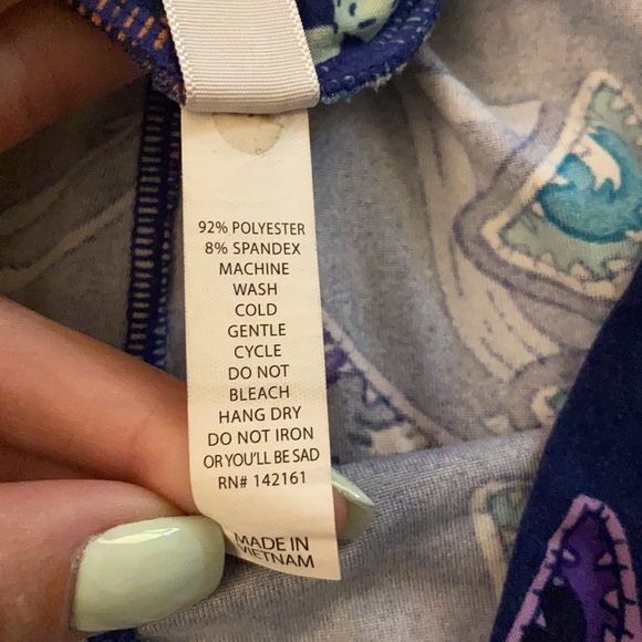 Lularoe leggings size OS (L-10) - Picture 5 of 5